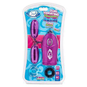 WTC DUAL EGG VIBRATOR PURPLE - Temptations