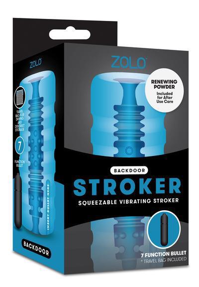 ZOLO BACKDOOR SQUEEZABLE VIB STROKER - Temptations