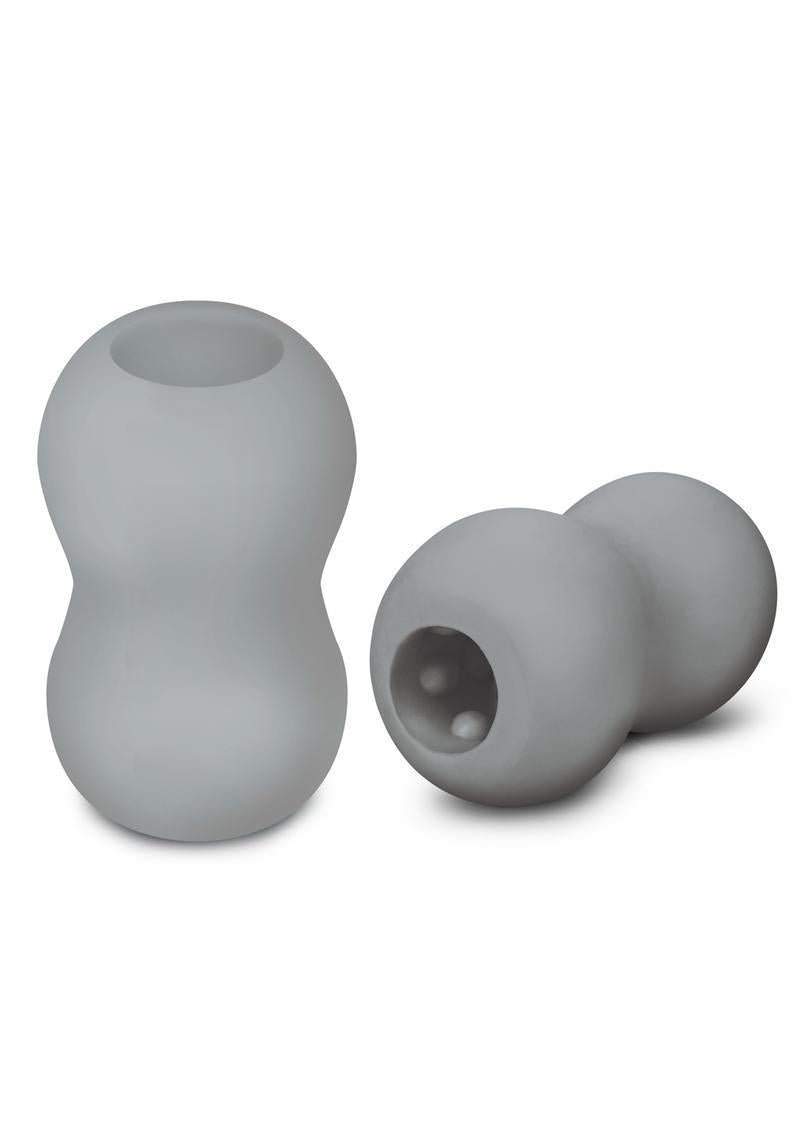 ZOLO DOUBLE BUBBLE MINI STROKER GREY - Temptations