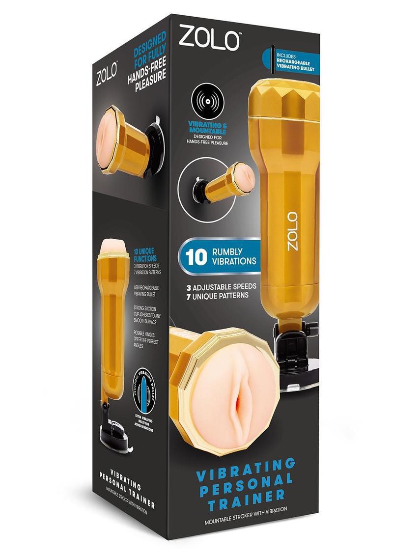 ZOLO VIBRATING MOUNTABLE STROKER - Temptations