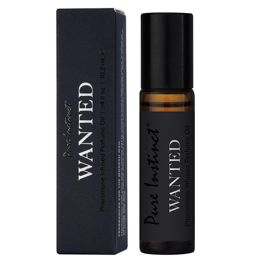 Pure Instinct Pheromone Perfume Oil Wanted 0.34 oz.