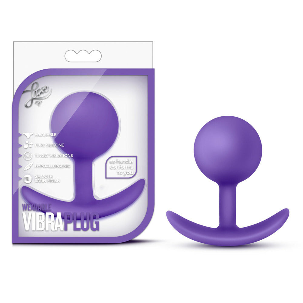 Luxe Wearable Vibra Plug Purple