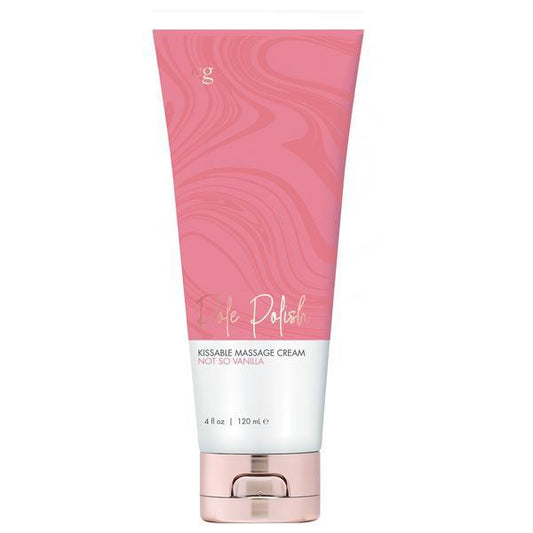 CG Pole Polish Kissable Massage Cream Not So Vanilla 4 oz.