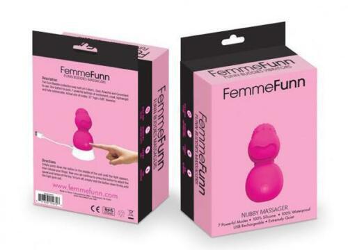 FemmeFunn Nubby Massager Pink