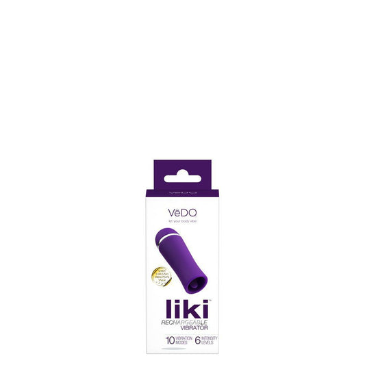 Liki Rechargeable Flicker Vibe Deep Purple