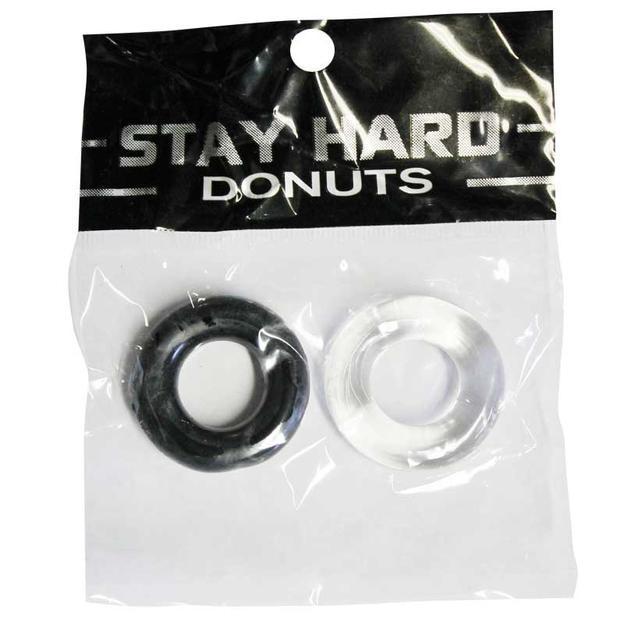 Power Stretch Donuts 2Pk -Blk/Clear