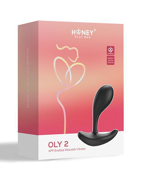 Oly 2 Pressure Sensing App-Enabled Wearable Clit & G Spot Vibrator - Black