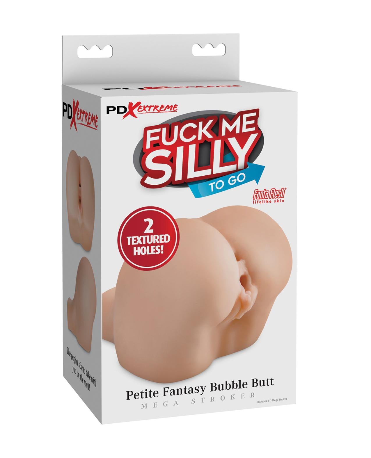 PDX FUCK ME SILLY TO GO PETITE FANTASY BUBBLE BUTT MEGA STROKER