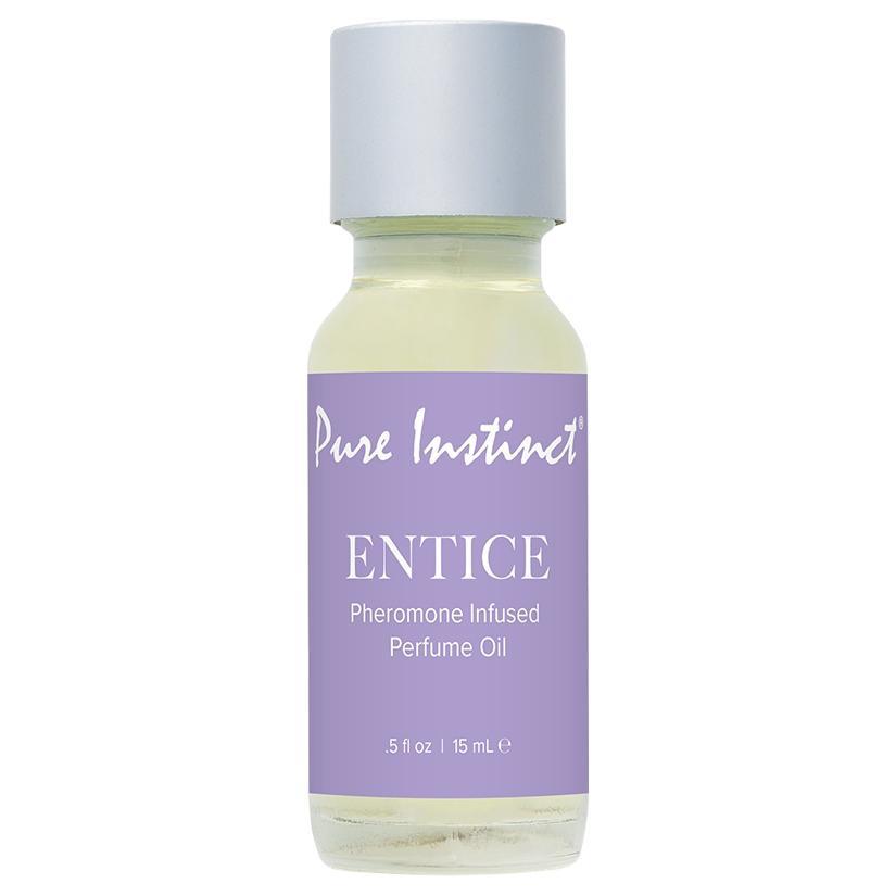 Pure Instinct Pheromone Perfume Oil Entice Dropper 0.5 oz.