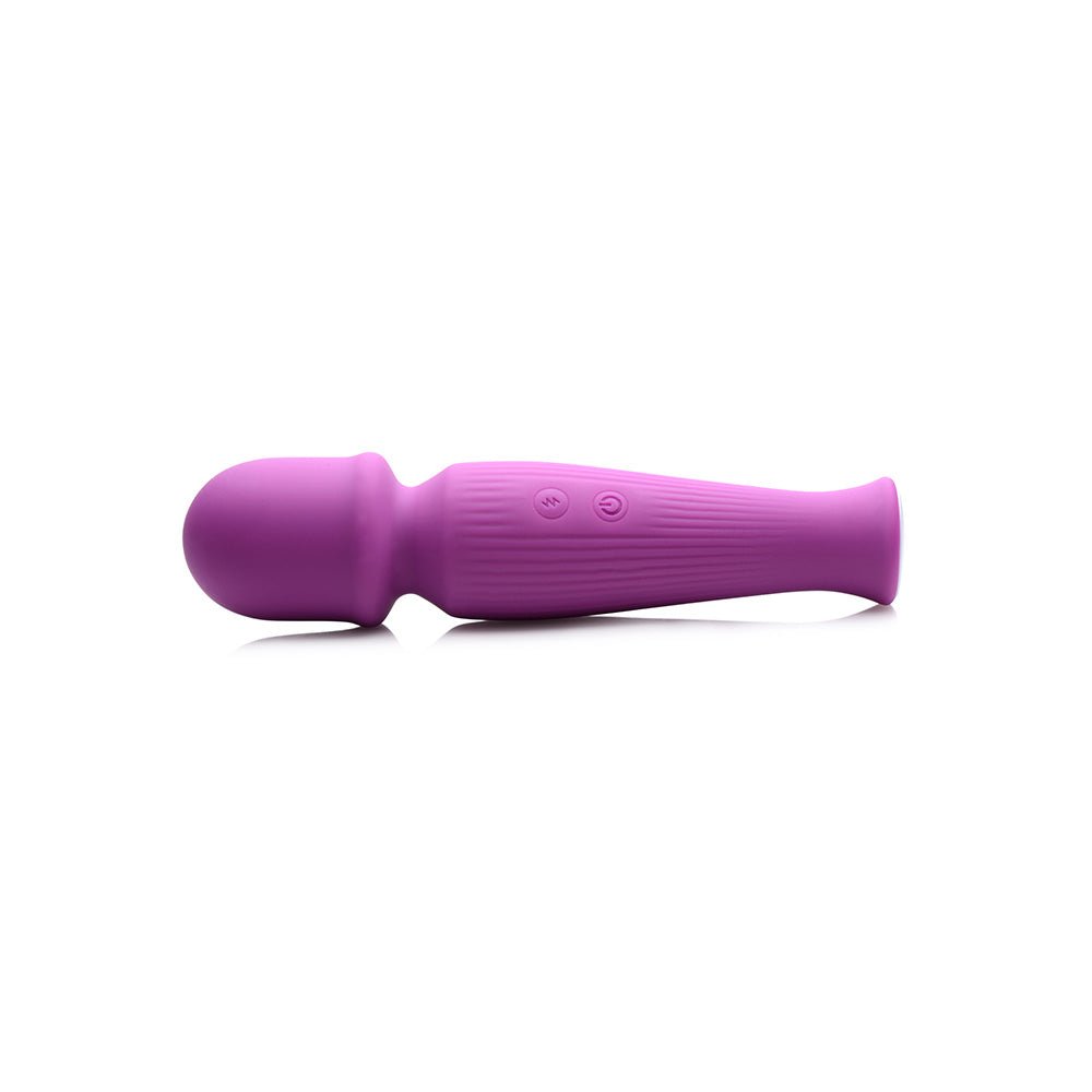 10X Silicone Vibrating Wand Violet