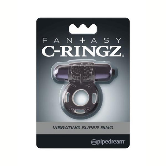 FANTASY C-RINGZ VIBRATING SUPER RING BLACK