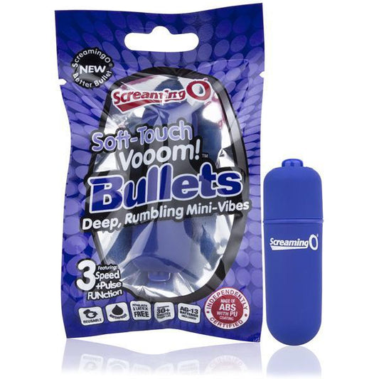 Soft Touch Vooom Bullet Blue 1Ct