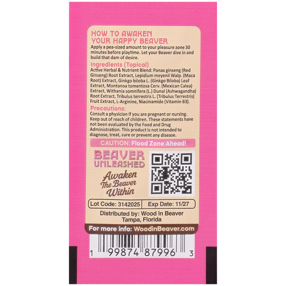 Wood In Beaver Beaver Boost Cream For Her 1.5g 1pk