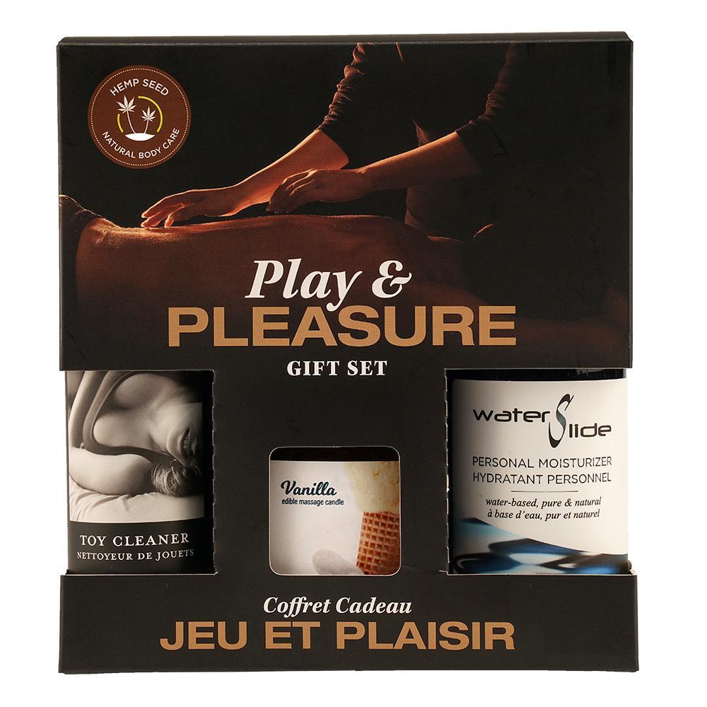 Hemp Seed By Night Play & Pleasure Gift Set Vanilla