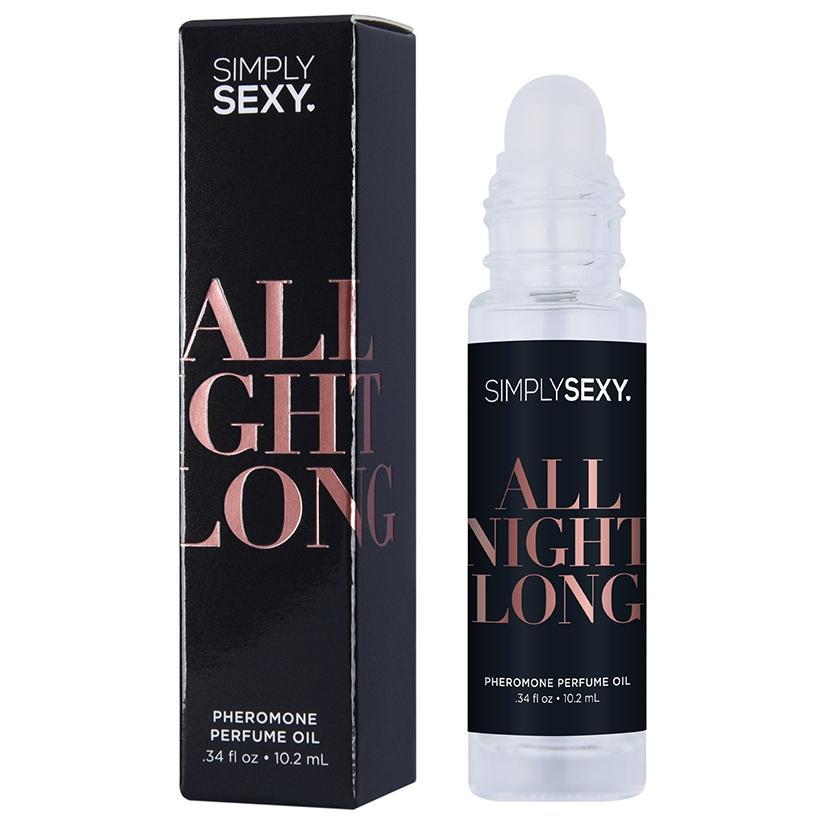 Simply Sexy Confessions Pheromone Oil Roll On-All Night Long .34oz