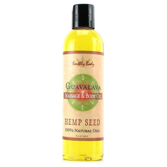 Guavalava Massage Body Oil 8 oz.