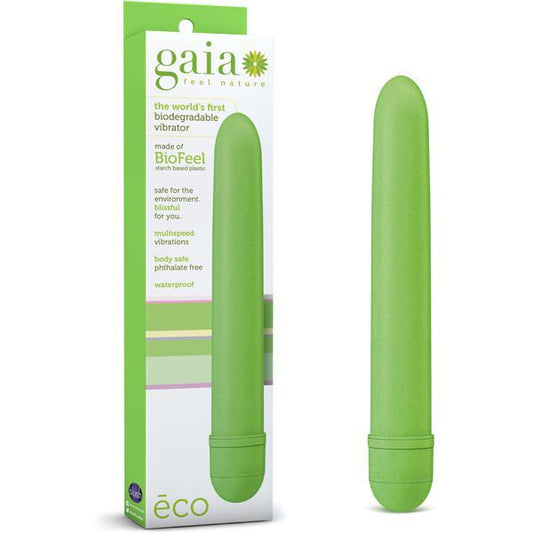 Blush Gaia Bio degradable Vibrator Eco- Green