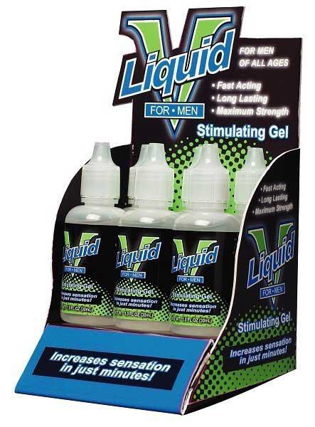 Liquid V For Men Display (6 Bottles, 1 oz. Each)