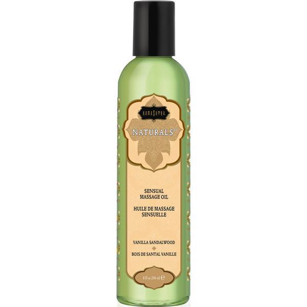 Naturals Massage Oil Vanilla Sandalwood 8 oz.