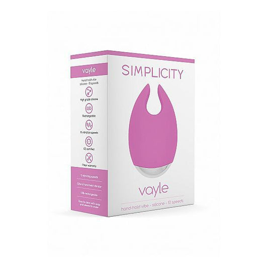 Simplicity Vayle Hand-Hold Vibe Pink