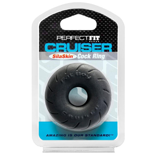 SILASKIN CRUISER RING 2.5" BLACK