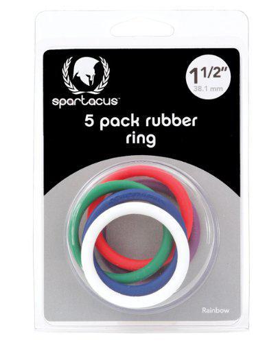 1.5'' Soft C-Rings - Rainbow