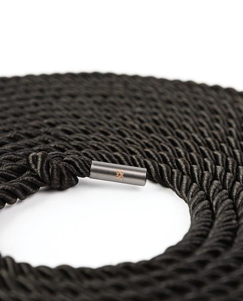 Sei Mio Knot in Control 10 m Silky Bondage Rope - Black