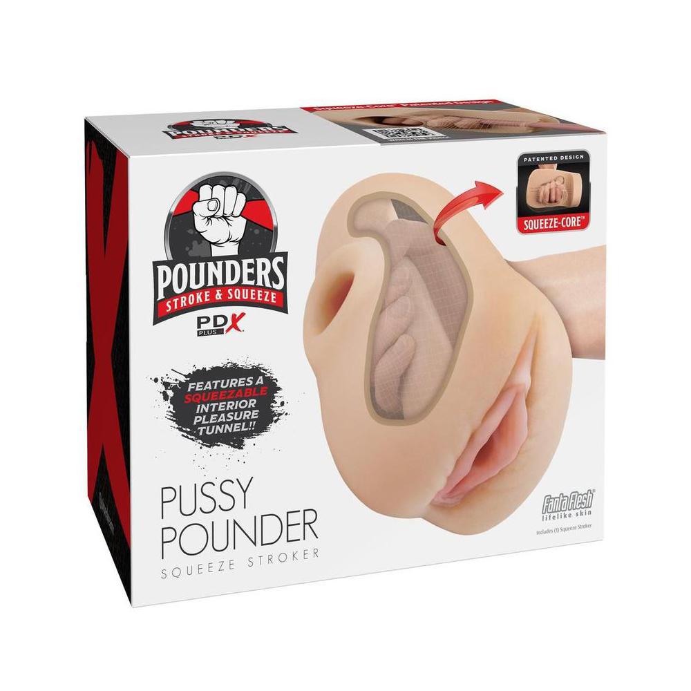 Pdx Plus Pussy Pounder Squeeze Stroker