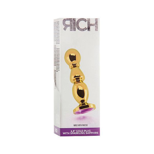 R2 - GOLD PLUG - 4.8'' - PURPLE SAPPHIRE