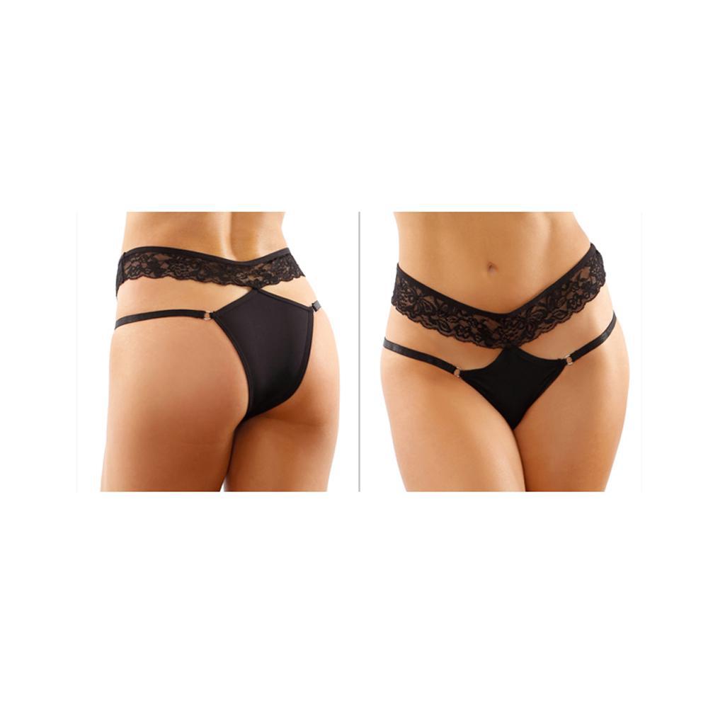 Ren Lace And Microfiber Panty Queen Size