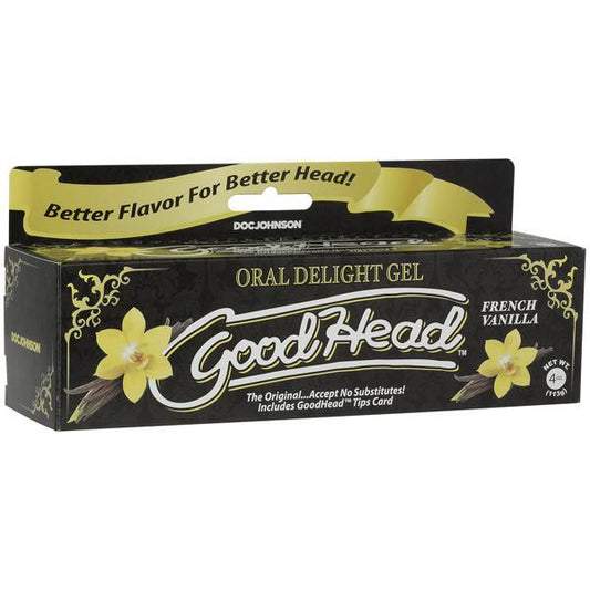 Goodhead Oral Delight Gel 4 oz. Tube French Vanilla