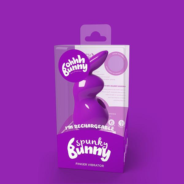 Spunky Bunny Finger Vibe - Perfectly Purple