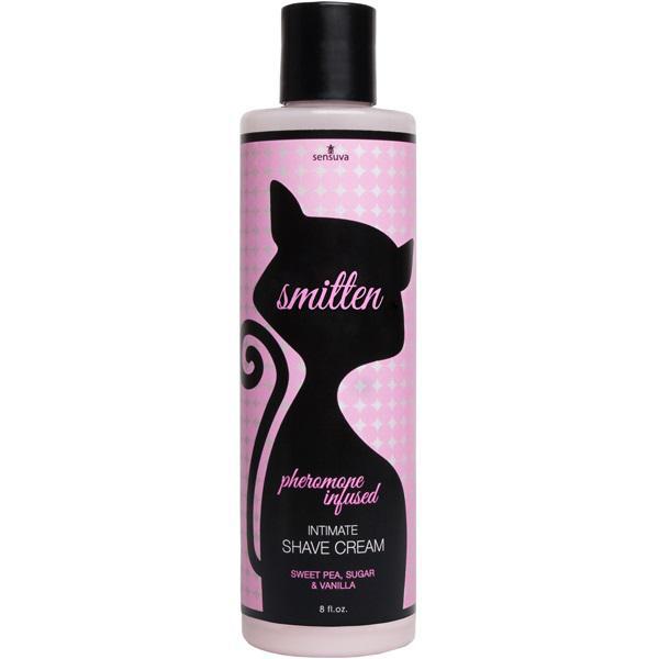 Sensuva Smitten Vanilla Sugar & Sweet Pea Intimate Shave Cream 8 oz.