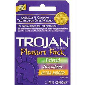 Trojan Pleasure Packs (3ct)