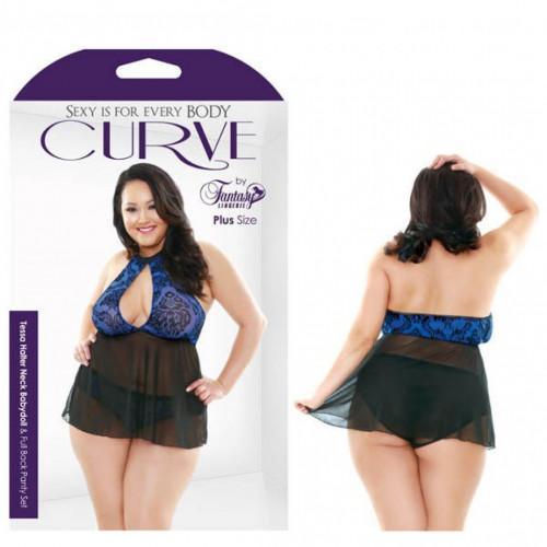 Curve Tessa Halter Neck 1X2X