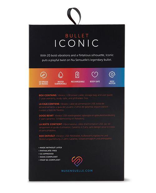 Nu Sensuelle Iconic Bullet Deep Turquoise