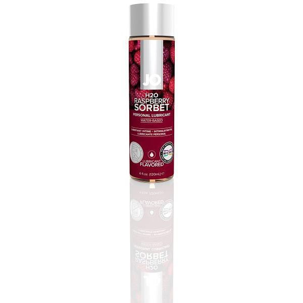 JO H2O Flavored Lubricant Raspberry Sorbet 4 oz.