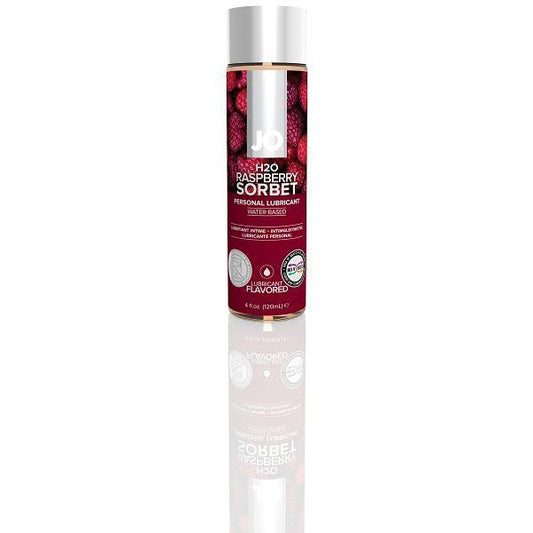 JO H2O Flavored Lubricant Raspberry Sorbet 4 oz.