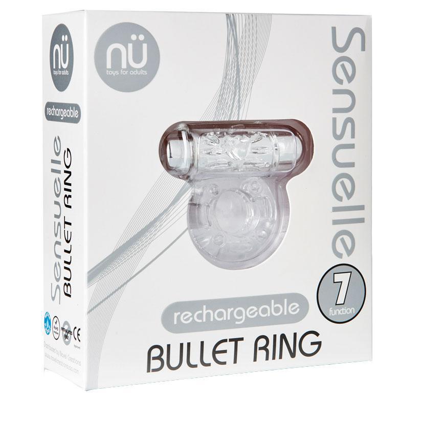 Sensuelle Bullet Ring clear