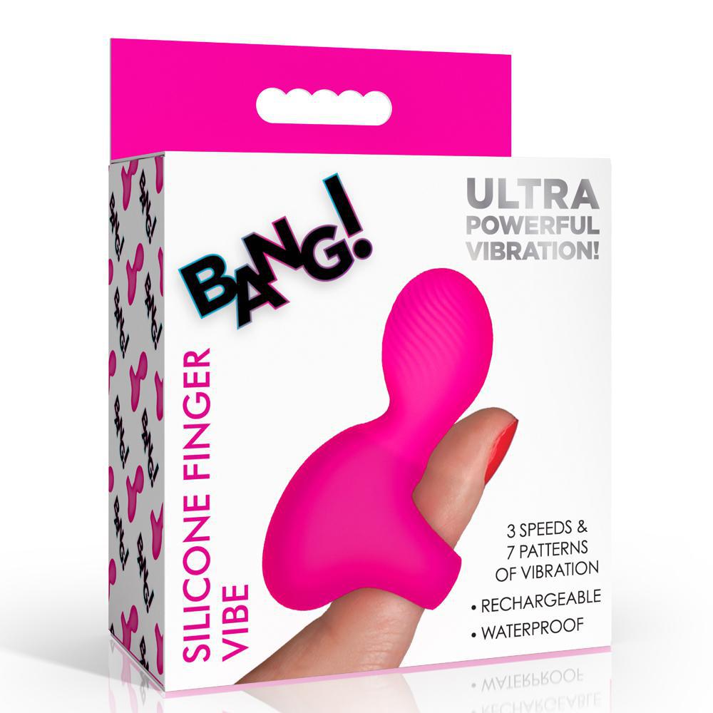 Bang! Silicone Finger Vibrator