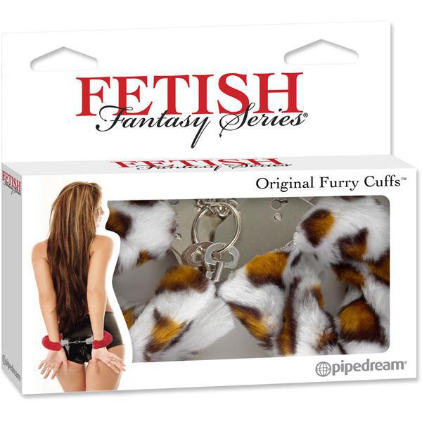 FF  Original Furry Cuffs Leopard