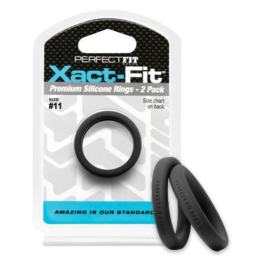 XACT-FIT #11 2 PACK BLACK