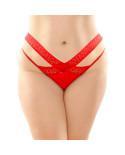 Daphne Brazilian-Cut Panty Red Queen Size