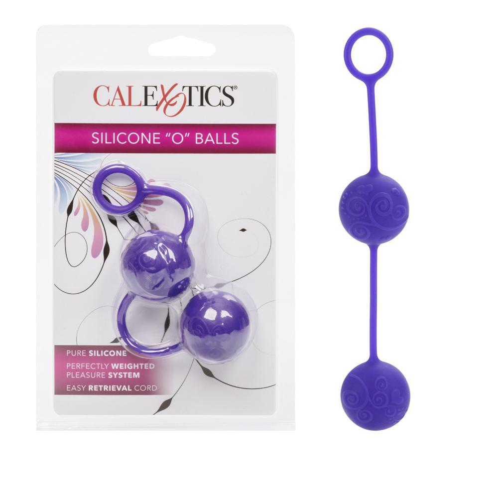 POSH SILICONE ''O'' BALLS PURPLE