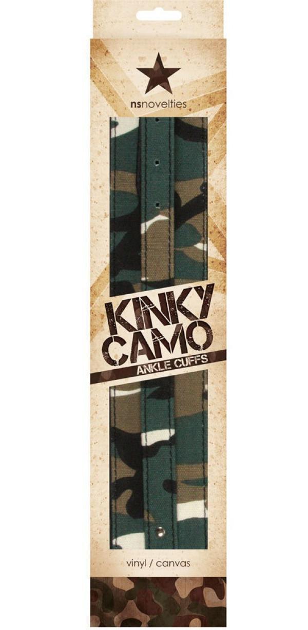 Kinky Camo Ankle Cuffs