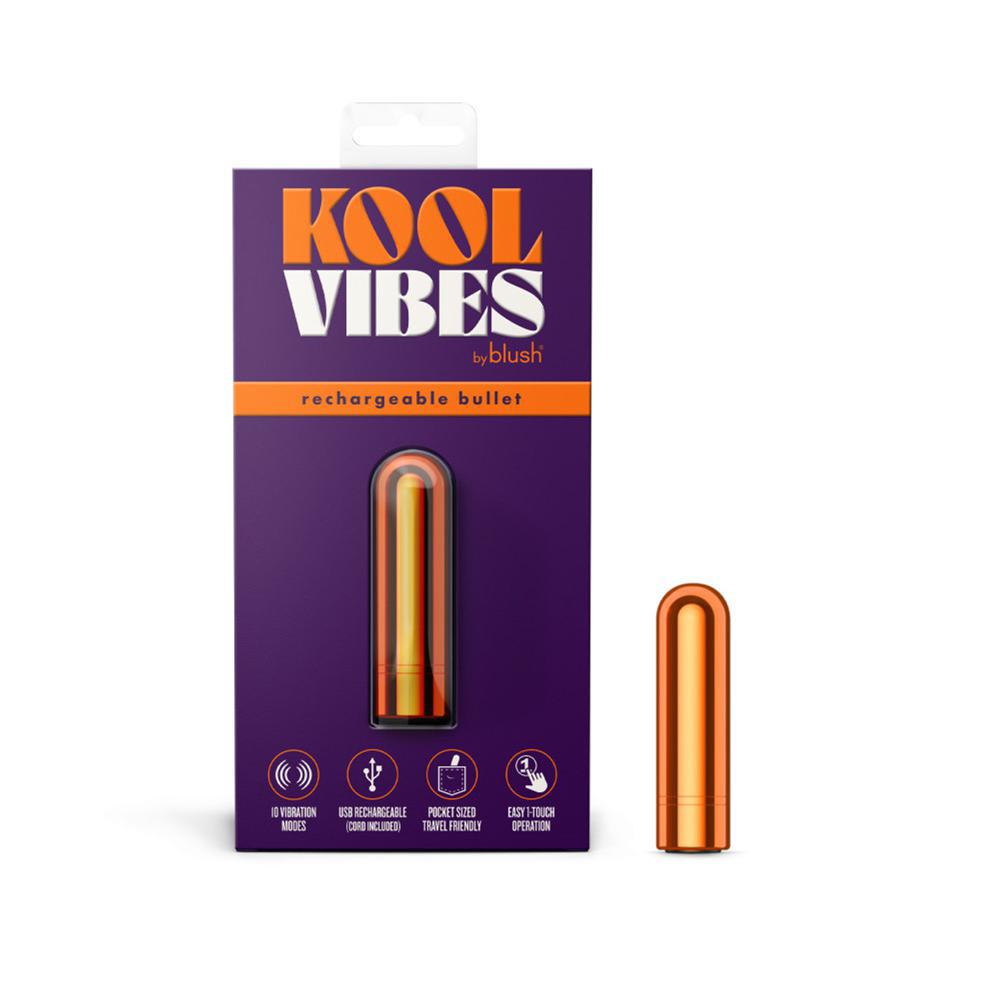 Blush Kool Vibes Rechargeable Mini Bullet Tangerine