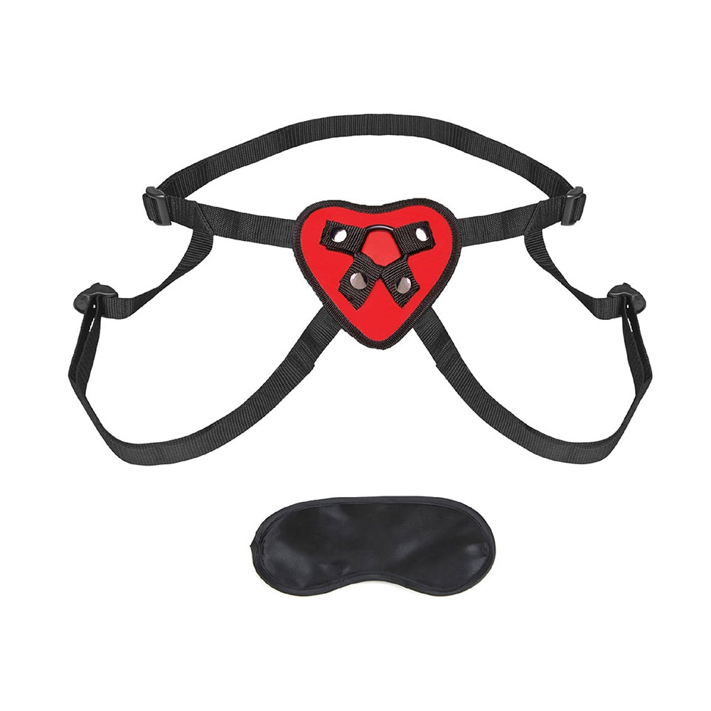 Red Heart Strap-On Harness