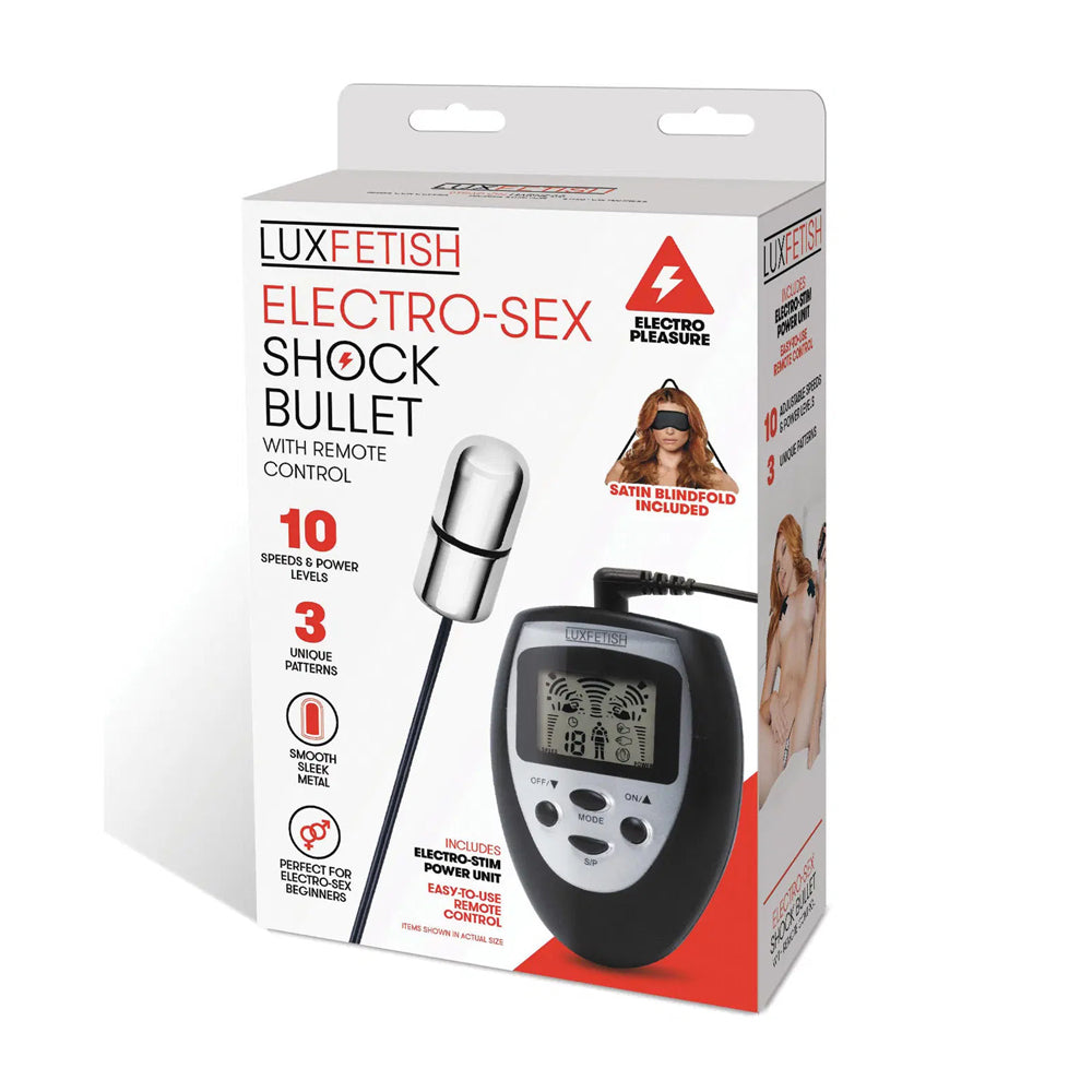 Electro-Sex Shock Bullet With Remote Control