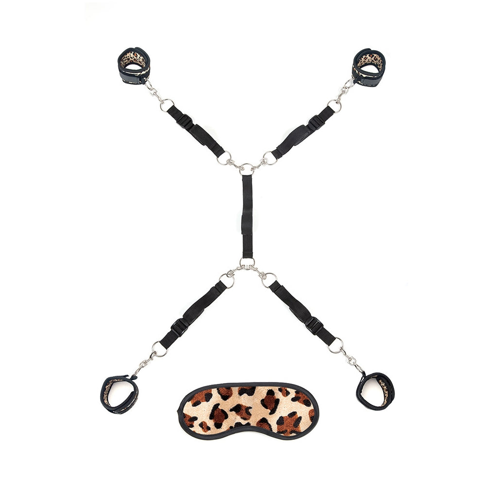 7 Pc Bed Spreader Leopard