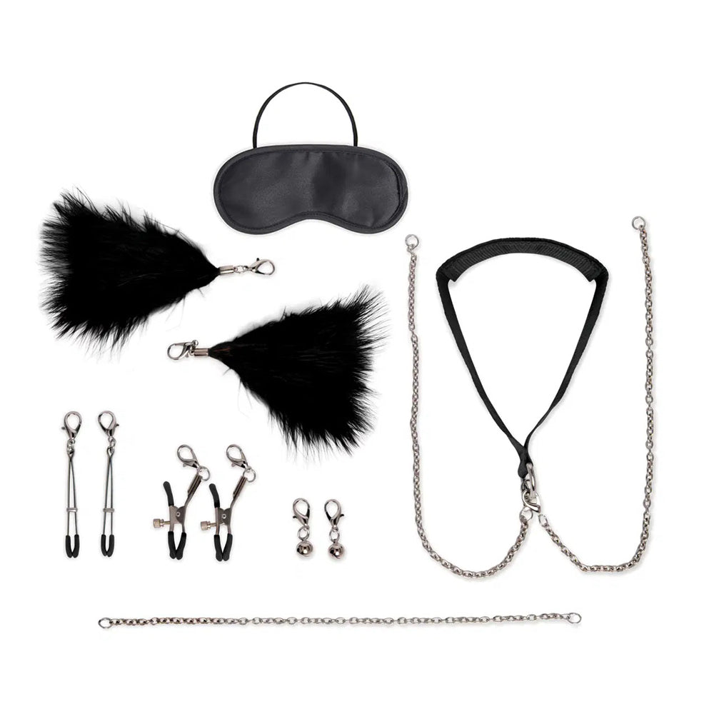 12-Piece Interchangeable Collar & Nipple Clips Set